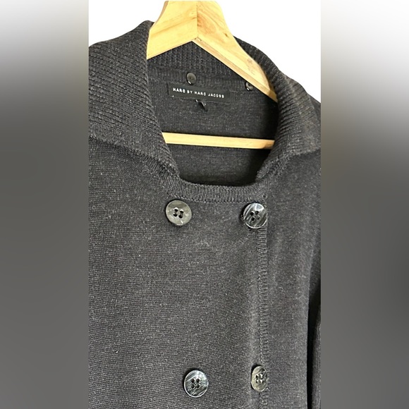 Marc Jacobs Wool Long Cardigan L - Picture 4 of 7